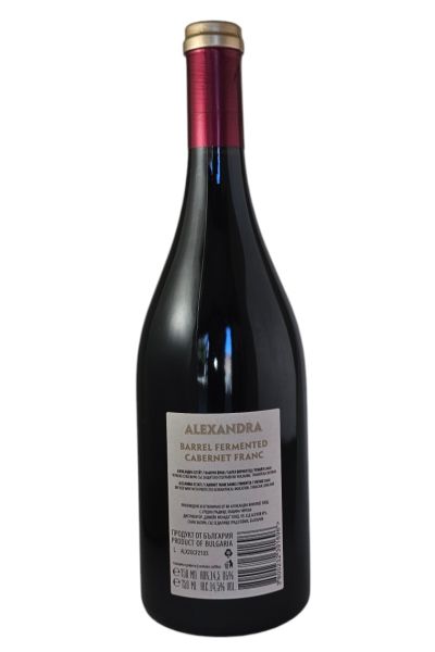 ALEXANDRA ESTATE BARREL FERMENTED CABERNET FRANC 2020